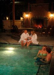 Outdoor hot tub